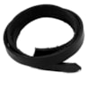 Bred läderrem 2.3mm 13mm bred svart 110cm