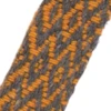 Vävt ylleband 2.5cm DK 206-243/01 grå/gul