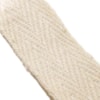 Vävt ylleband 2.5cm 202-202 vit/vit