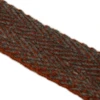 Vävt ylleband 2.5cm 206-252 grå/röd
