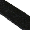 Vävt ylleband 2.5cm 209-212 svart/blå