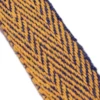 Vävt ylleband 2.5cm 243-212 gul/blå