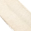 Vävt ylleband 5.0cm 202-202 vit/vit