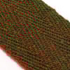 Vävt ylleband 5.0cm 229-252 grön/röd
