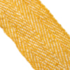 Vävt ylleband 5.0cm 243-202 gul/vit