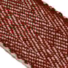 Vävt ylleband 5.0cm 252-202 röd/vit
