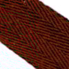 Vävt ylleband 5.0cm 252-209 röd/svart