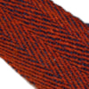 Vävt ylleband 5.0cm 252-212 röd/blå