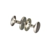Magnetisk tryckknapp silverfärg Ø14mm
