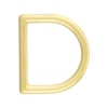 D-ring gjuten mässing 45mm
