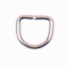 D-ring öppen antik silverfärgad 10mm