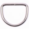 D-ring öppen antik silverfärgad 30mm