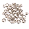 Öljetter utan bakplatta Ø4.0mm 100st silver