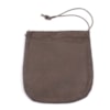 Skinnpung enkel mellan ca 15x15cm brun