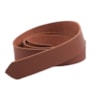 Bred läderrem 3.0mm 35mm bred brun 170cm
