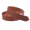 Bred läderrem 3.0mm 35mm bred rödbrun 190cm