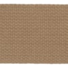 Bomullsgjord 3cm metervara khaki