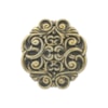 Concho Bella antik brons rund 25mm