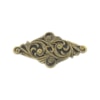 Concho Bella antik brons romb 19x38mm