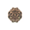 Concho Bella antik koppar rund 19mm