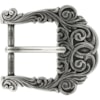 Bältesspänne Bella antik silver 3.2cm