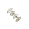 Tryckknapp för 2.4-2.8mm läder Ø13mm 10st silver
