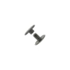 Nit rund dubbelkapslad Ø13x7mm 100st gun metal