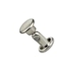 Nit rund dubbelkapslad Ø6x6mm 100st silver