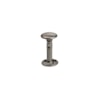 Nit rund dubbelkapslad Ø9x12mm 100st antik silver