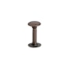 Nit rund Ø9x12mm 100st antik koppar