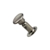 Nit rund Ø6x6mm 100st antik silver