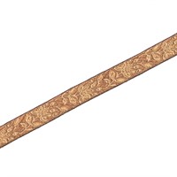 Band SAN 112C brun/brons 2.7cm