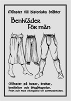 Symönster benkläder för män vikingatid och medeltid SA003