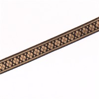 Band SR 2061 svart/guld 1,7cm