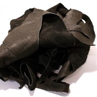 Läderspill skinn 1kg svart