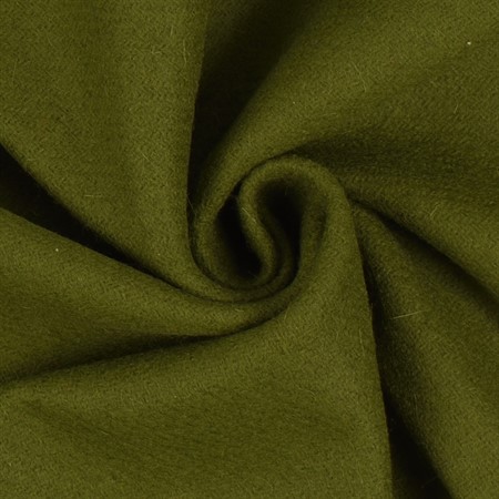 olivgrön kläde kypert tunt smidigt mjukt ylletyg till kläder