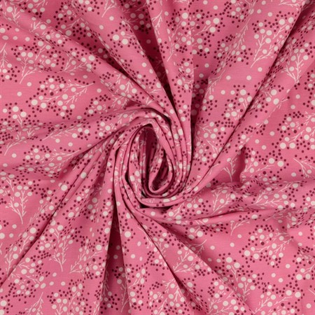 Bomullstrikå 2019 kvistar rosa