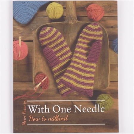 Bok With one needle How to nålbind engelska SB025