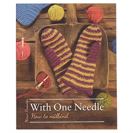 Bok With one needle How to nålbind engelska SB025