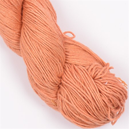 orange mjukt tvåtrådigt silkesgarn 20/2 50g