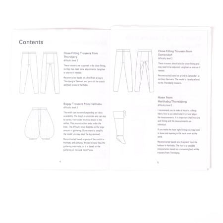 instruktionsbok för att skapa vikingatida kläder