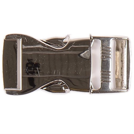 silver klickspänne 25mm bred av metall