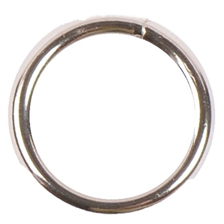 30mm silverfärgad svetsad o-ring